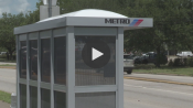 Houston METRO tests updated bus shelter design to combat extreme heat