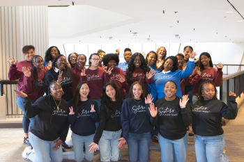 Group photo of Sisters in Public Health members, photo courtesy of Angela Frazier, MPH