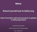 Thumbnail image for the Analysis of Count Data in Medical and Social Sciences: An Application to Smoking Among Students webinar