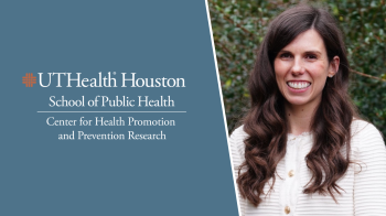 UTHealth Houston CHPPR logo beside Dr. Caitlin C. Murphy